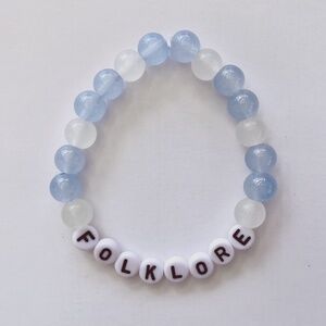 TAYLOR SWIFT Eras Tour Friendship Bracelet - folklore Album - Album Name
